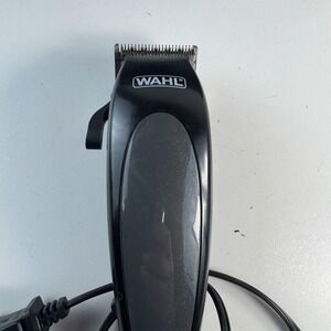 Wahl Precision Hair Clipper Corded NAC Black With Guides Case Barber Kit